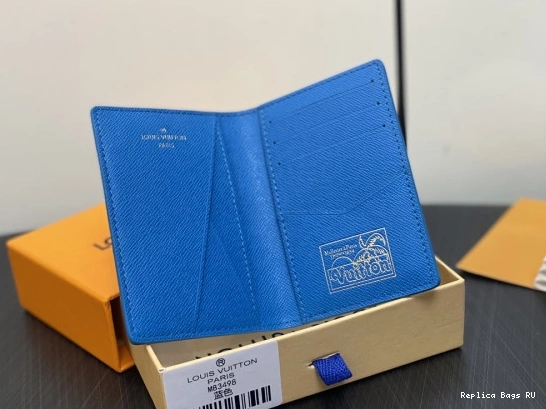 Affordable Organizer-7.5*11.1*1 VUITTON LOUIS cm Pocket 0713